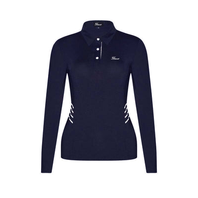 Women's Performance Golf Polo: Breathable, Quick-Dry, Slim Fit