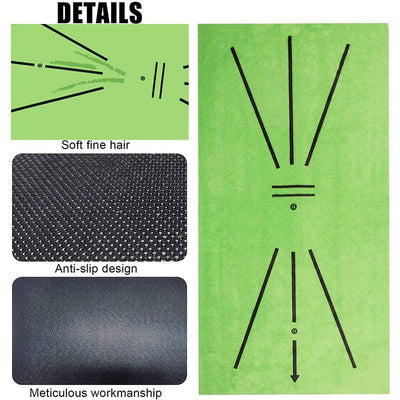 Golf Swing Mat – Indoor/Outdoor Swing Pads for Contact Tracking