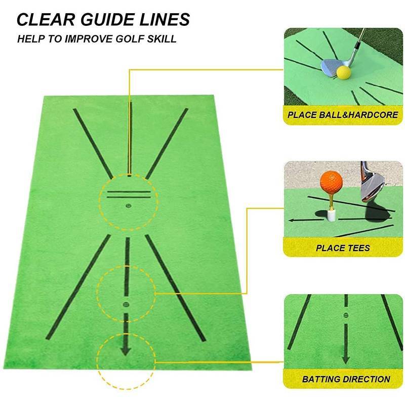 Golf Swing Mat – Indoor/Outdoor Swing Pads for Contact Tracking