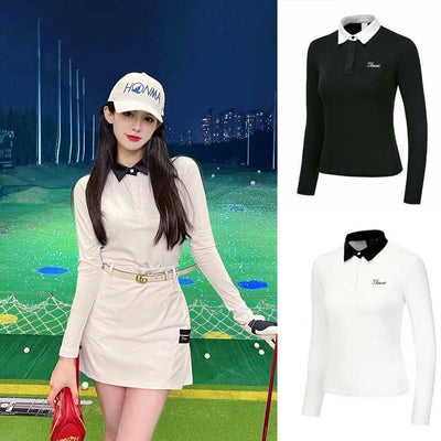 New Golf Women's Sun Protection Long Sleeve Outdoor Activities Casual Top
