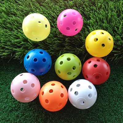 Golf Hollow Colored Balls – Bright, Lightweight Practice Balls