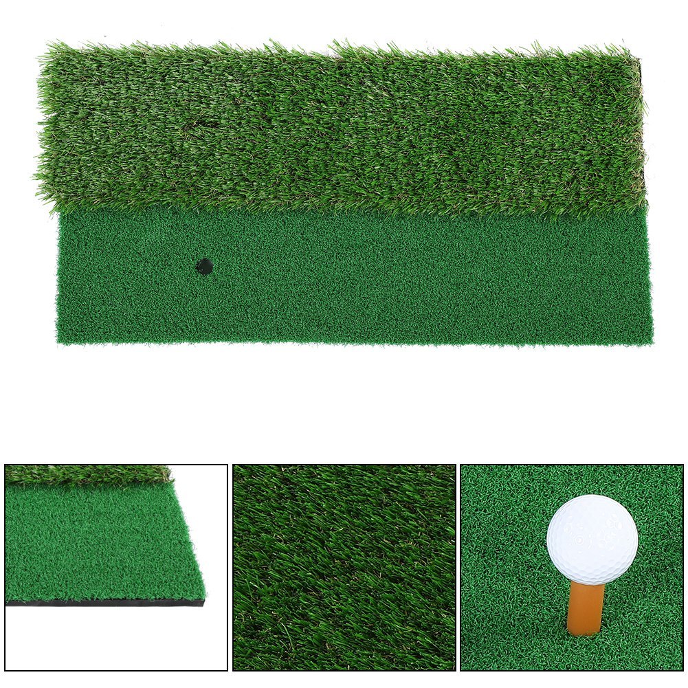 Multi-Surface Golf Hitting Mat – 30x60cm Indoor/Outdoor Swing Practice Mat