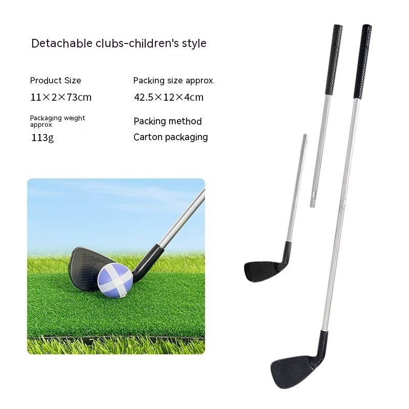 Golf Metal Clubs – Parent-Child Outdoor Golf Set for Fun & Learning