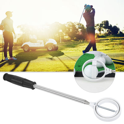 Telescopic Golf Ball Retriever – Stainless Steel Shaft for Easy Ball Pickup