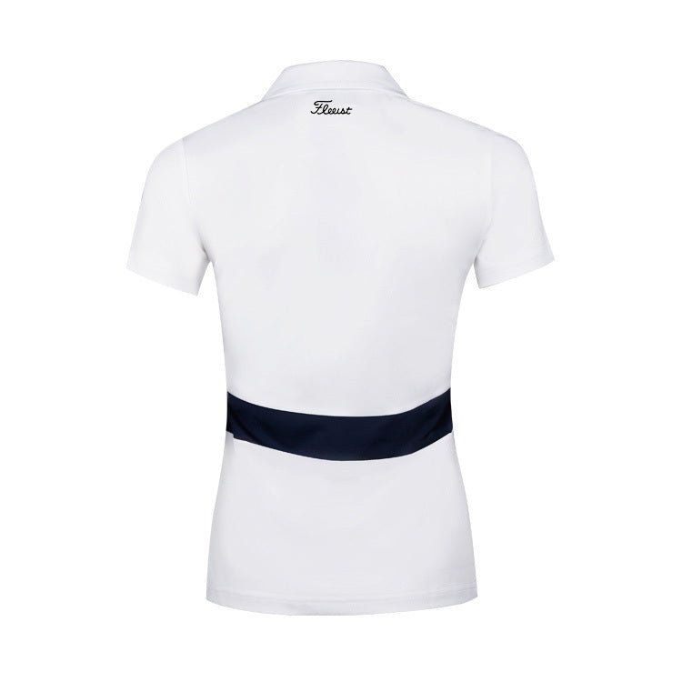 Golf Apparel Women's Tops Slim-fit Breathable Quick-drying Tops For Ladies