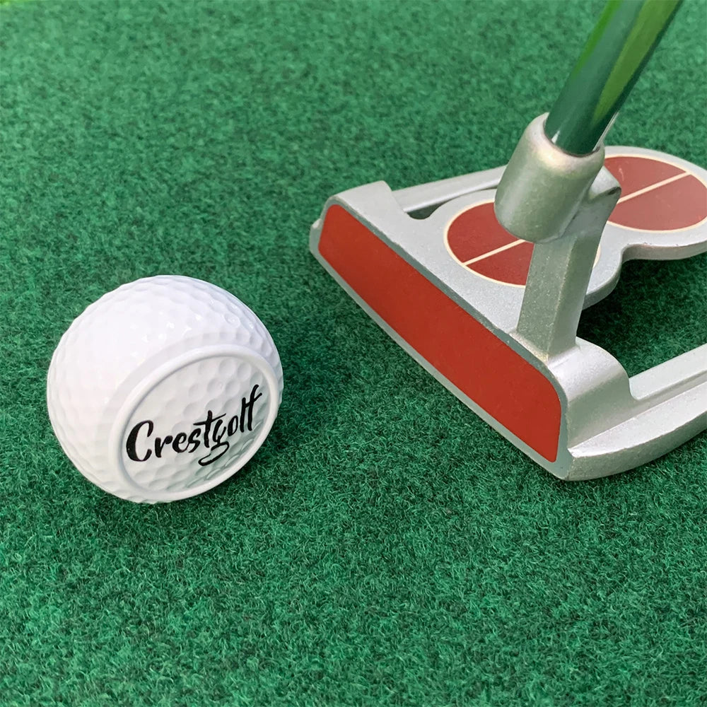 1Pc Flat Golf Training Ball – Perfect for Putting Practice & Accuracy