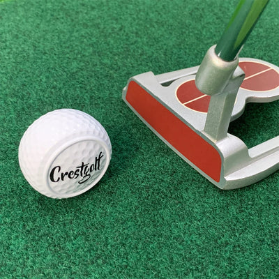 1Pc Flat Golf Training Ball – Perfect for Putting Practice & Accuracy