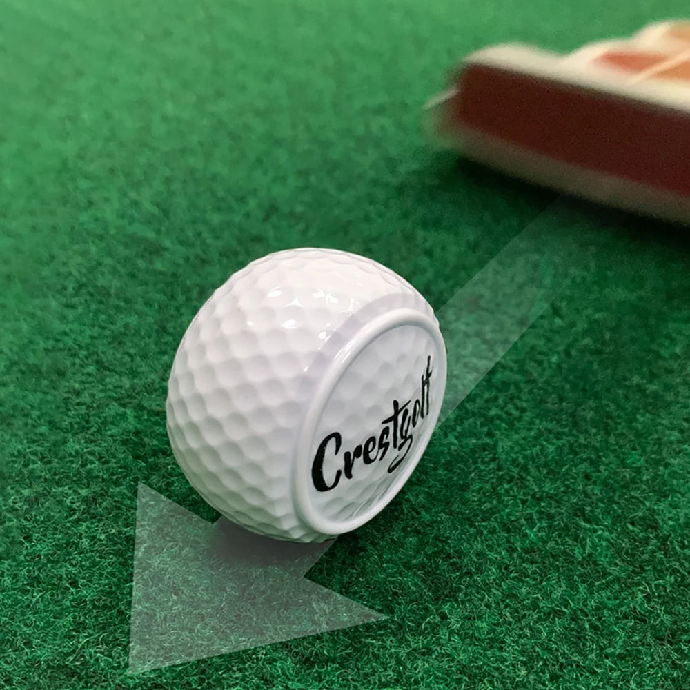 1Pc Flat Golf Training Ball – Perfect for Putting Practice & Accuracy
