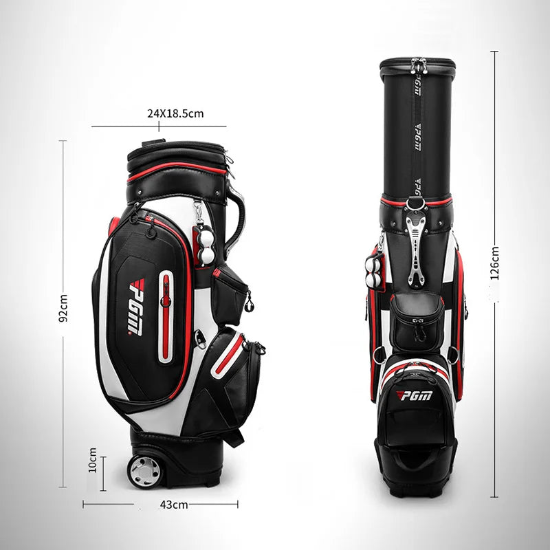 Golf Sports Bag – Telescopic, Waterproof Travel Bag with Password Lock & Wheels