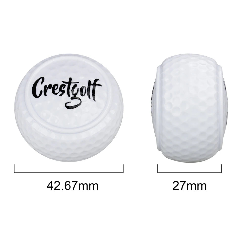1Pc Flat Golf Training Ball – Perfect for Putting Practice & Accuracy
