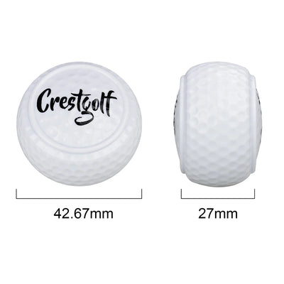 1Pc Flat Golf Training Ball – Perfect for Putting Practice & Accuracy