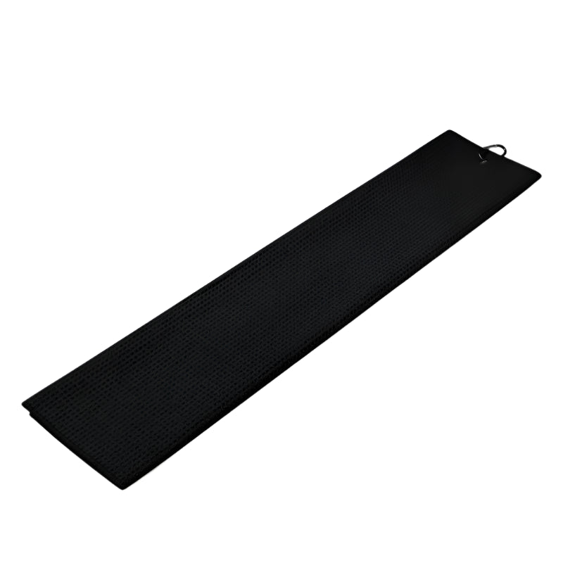Waffle Microfiber Golf Towel – Absorbent Club & Ball Cleaning Cloth with Bag Clip