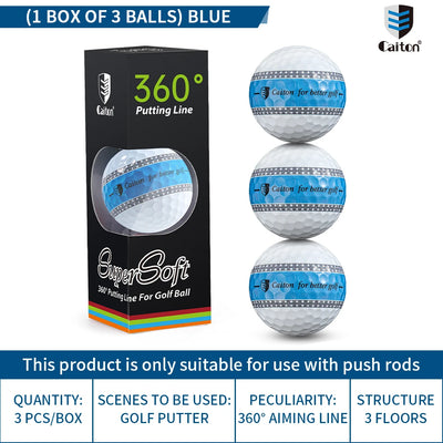 3-Layer PU Putter Golf Ball – Precision & Stability for Perfect Putts