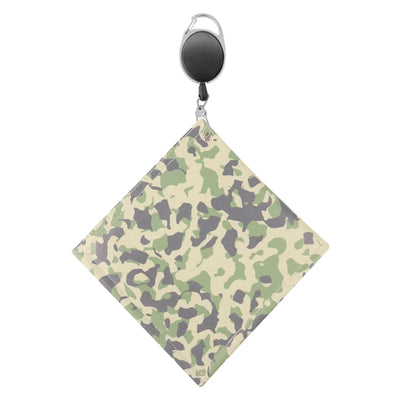 Double-Sided Golf Ball Cleaning Towel – Camouflage with Carabiner Hook