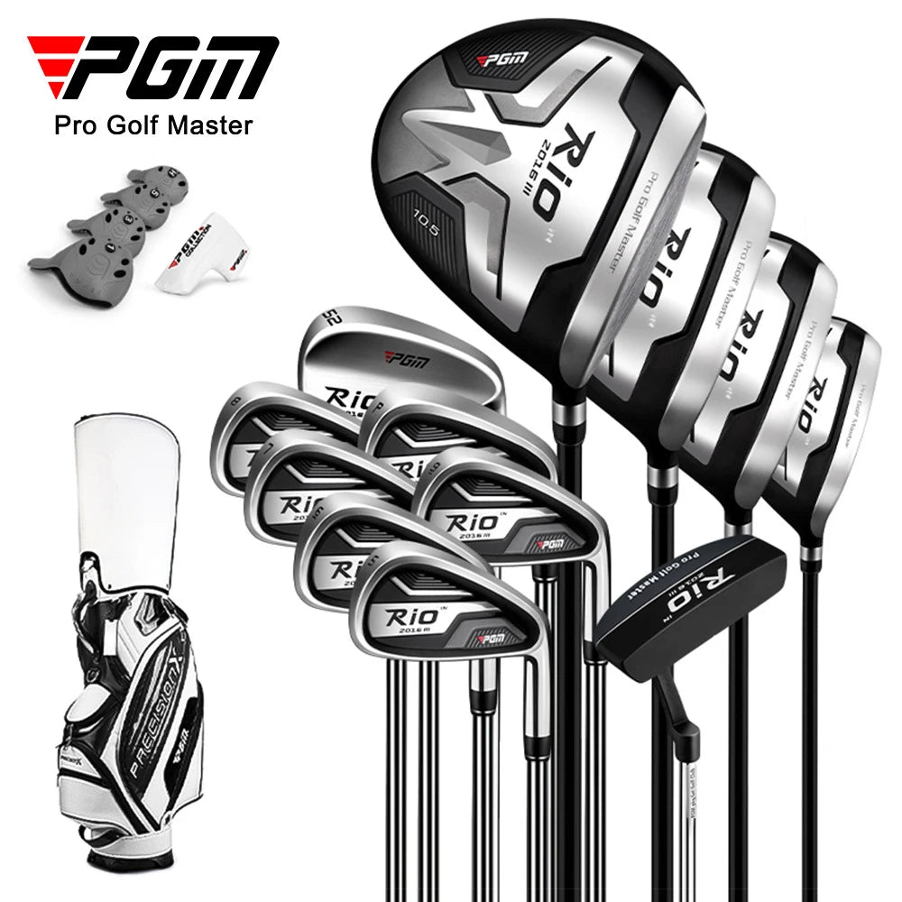 Zeixo RIO III Golf Club Set – 12/4 Pcs Right-Handed Professional Clubs with Bag for Beginners