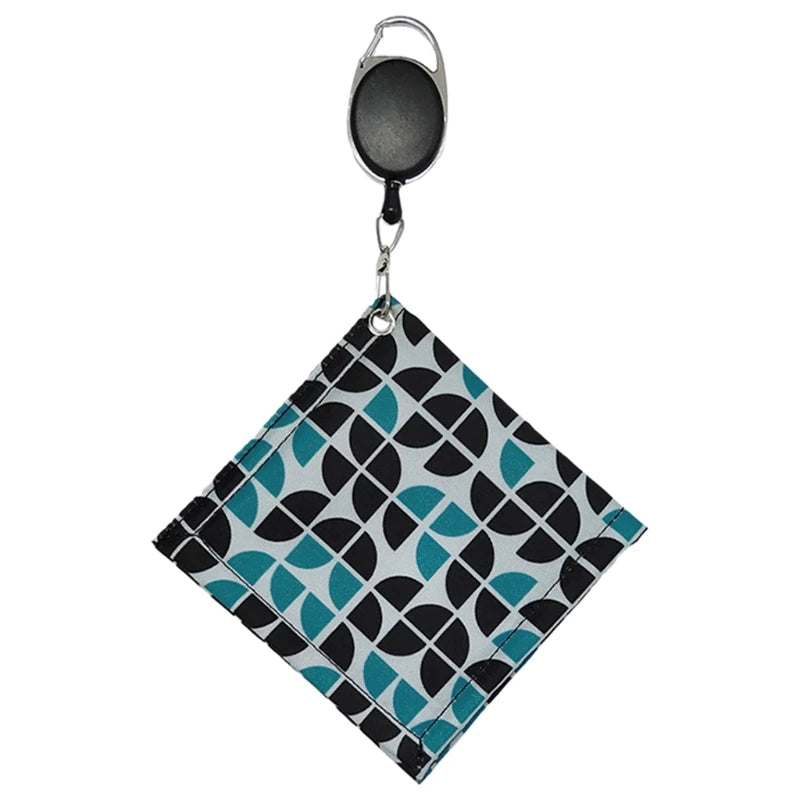 Double-Sided Golf Ball Cleaning Towel – Camouflage with Carabiner Hook