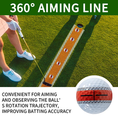 3-Layer PU Putter Golf Ball – Precision & Stability for Perfect Putts