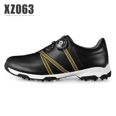 Golf Shoes – Waterproof, Non-Slip Sports Sneakers for Men with Rotating Shoelaces (3 Styles)