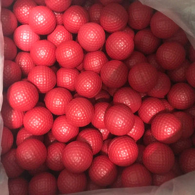 20 Pcs PU Foam Golf Balls – Yellow Sponge Elastic for Indoor/Outdoor Training