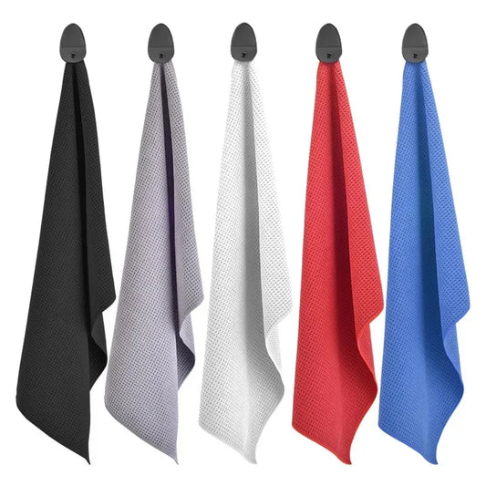 Microfiber Towel with Magnetic Patch