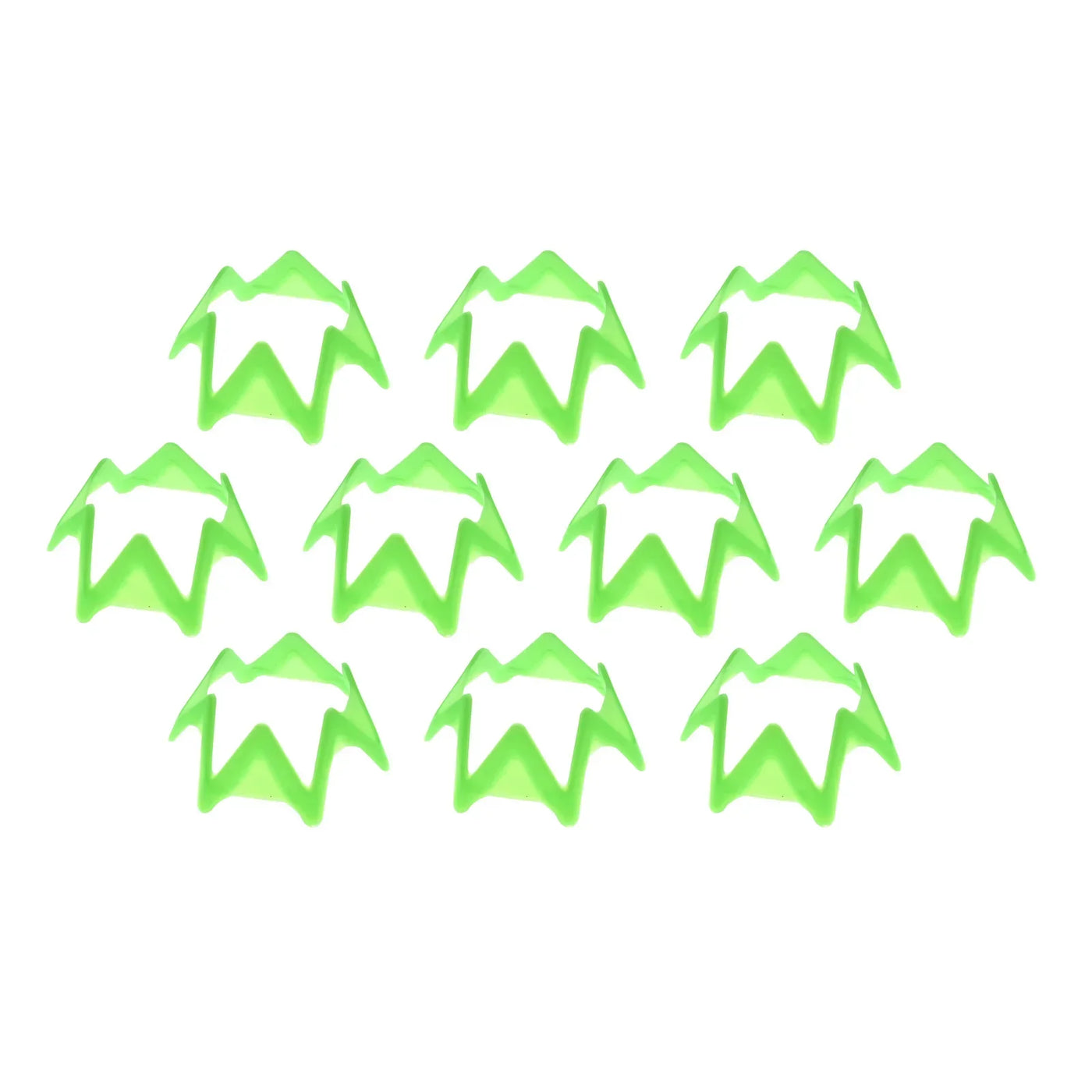 10Pcs Plastic Golf Simulator Tees – Perfect for Indoor & Outdoor Practice