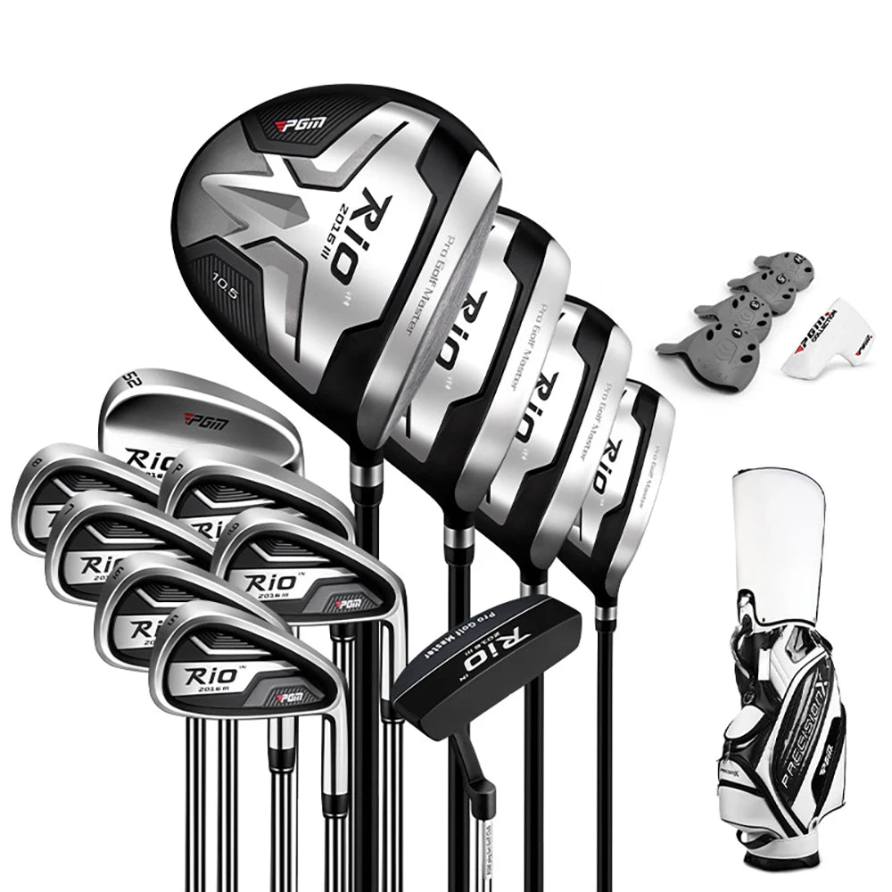 Zeixo RIO III Golf Club Set – 12/4 Pcs Right-Handed Professional Clubs with Bag for Beginners