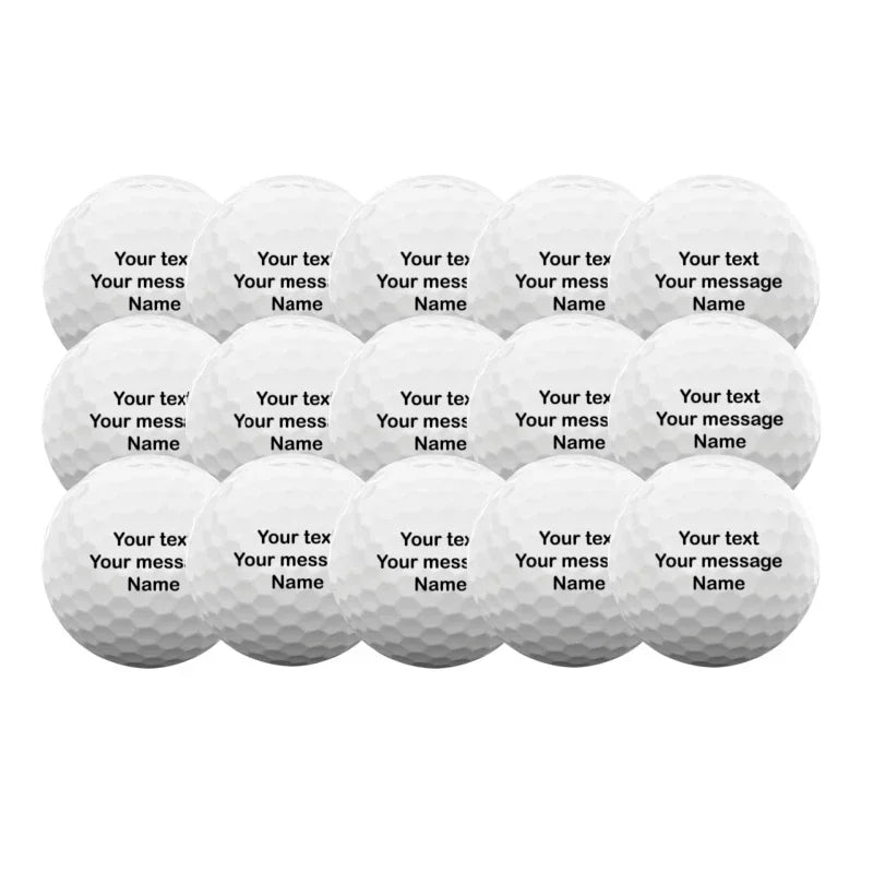 Custom Photo Golf Balls - Personalized Gift for Golfers, Dad, Groomsmen & Sports Enthusiasts