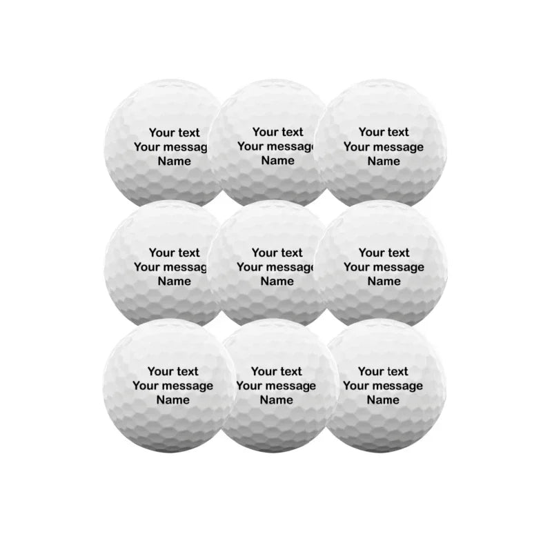 Custom Photo Golf Balls - Personalized Gift for Golfers, Dad, Groomsmen & Sports Enthusiasts
