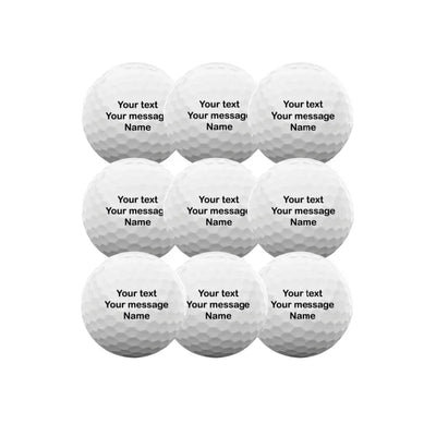 Custom Photo Golf Balls - Personalized Gift for Golfers, Dad, Groomsmen & Sports Enthusiasts