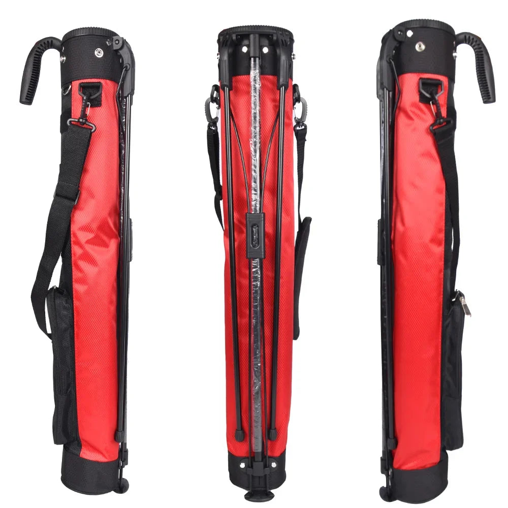 Lightweight Golf Club Bag with Stand & Waterproof Carry Rack