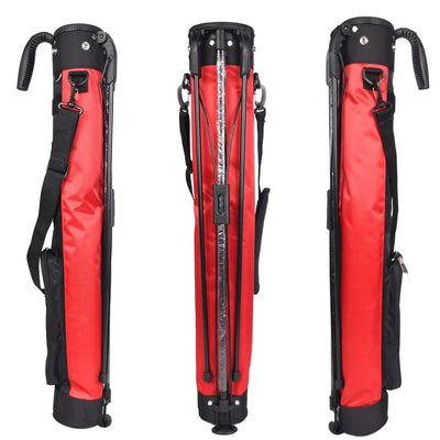 Lightweight Golf Club Bag with Stand & Waterproof Carry Rack