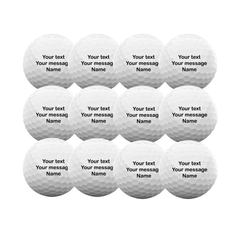 Custom Photo Golf Balls - Personalized Gift for Golfers, Dad, Groomsmen & Sports Enthusiasts