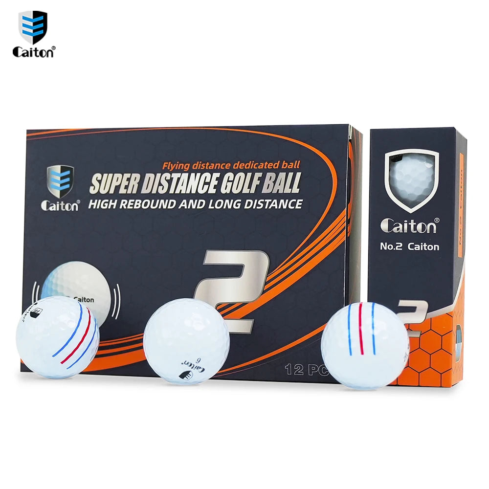 12pcs Super Long-Distance Golf Balls – Double-Layer for Maximum Yardage