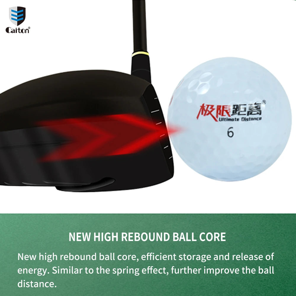 Extreme Distance Golf Balls – Dual-Layer Core for Maximum Flight & Control