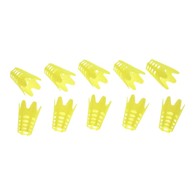 10Pcs Plastic Golf Simulator Tees – Perfect for Indoor & Outdoor Practice