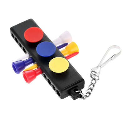 1Pc Rubber Golf Tee Holder & Ball Marker Keeper – Essential Golf Accessory