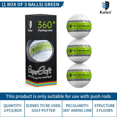 3-Layer PU Putter Golf Ball – Precision & Stability for Perfect Putts