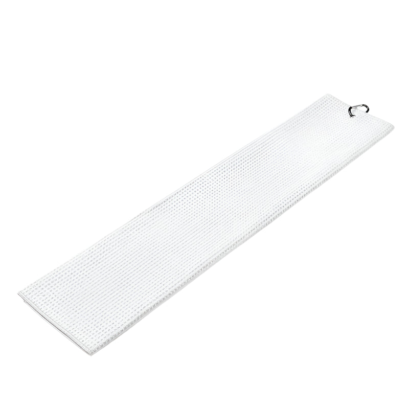 Waffle Microfiber Golf Towel – Absorbent Club & Ball Cleaning Cloth with Bag Clip