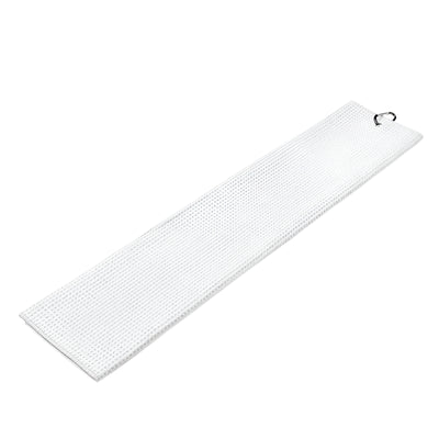 Waffle Microfiber Golf Towel – Absorbent Club & Ball Cleaning Cloth with Bag Clip