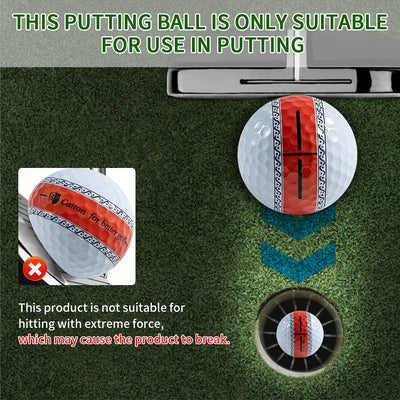 3-Layer PU Putter Golf Ball – Precision & Stability for Perfect Putts
