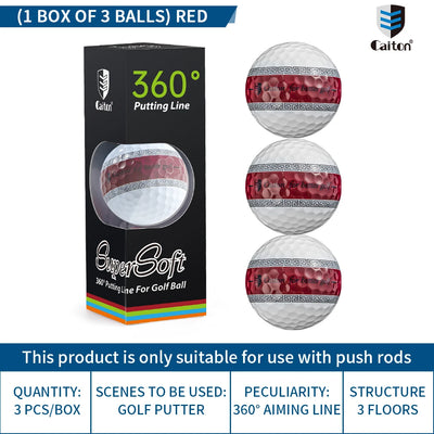 3-Layer PU Putter Golf Ball – Precision & Stability for Perfect Putts