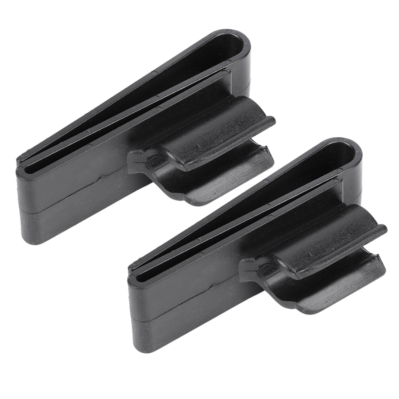Golf Club Bag Clip – Durable Plastic Putter Clamp Holder (Black)