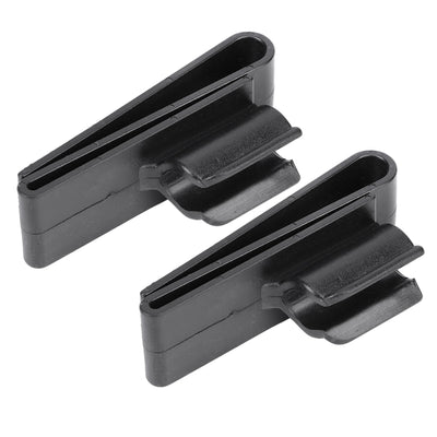 Golf Club Bag Clip – Durable Plastic Putter Clamp Holder (Black)
