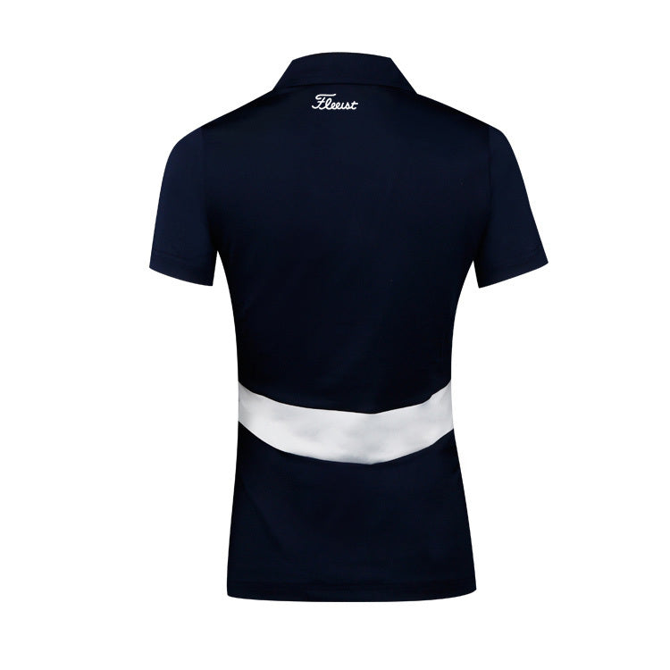 Golf Apparel Women's Tops Slim-fit Breathable Quick-drying Tops For Ladies