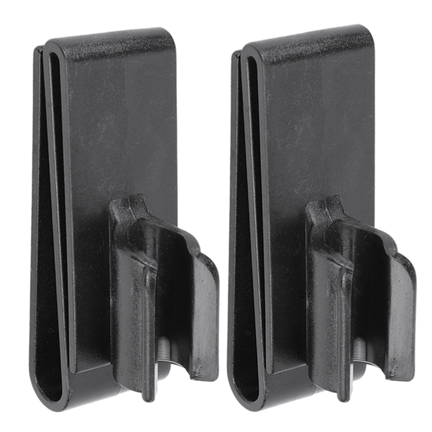Golf Club Bag Clip – Durable Plastic Putter Clamp Holder (Black)