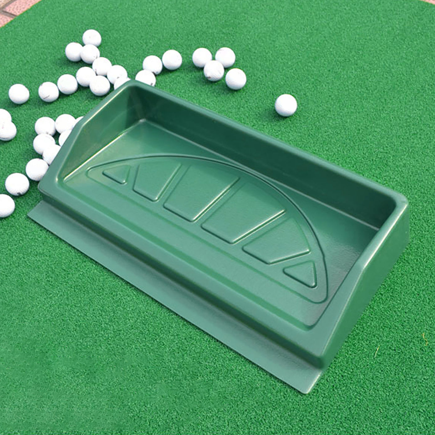 Durable ABS Golf Ball Tray – 100-Ball Capacity for Driving Range