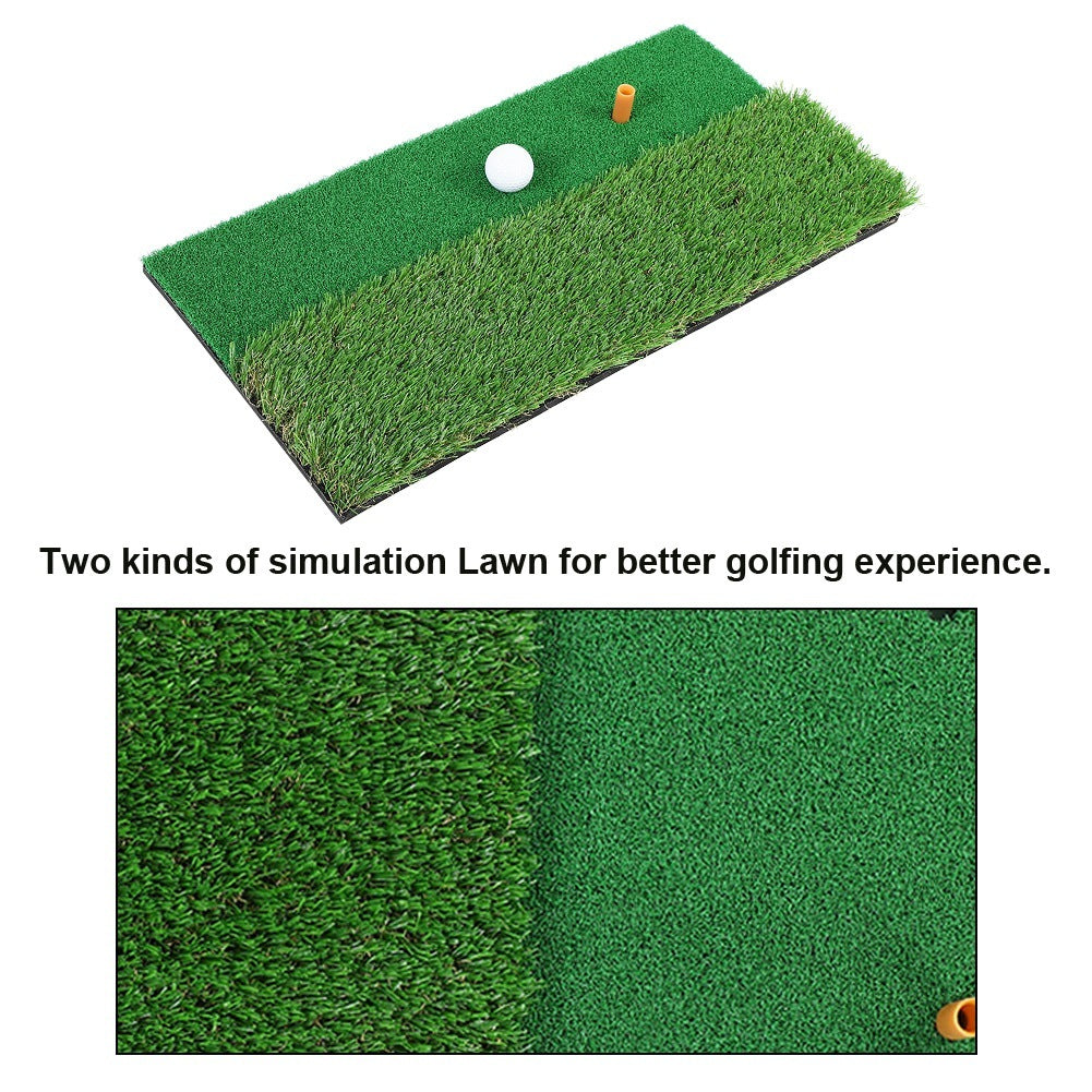 Multi-Surface Golf Hitting Mat – 30x60cm Indoor/Outdoor Swing Practice Mat