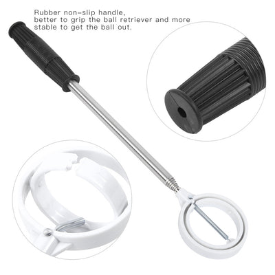 Telescopic Golf Ball Retriever – Stainless Steel Shaft for Easy Ball Pickup