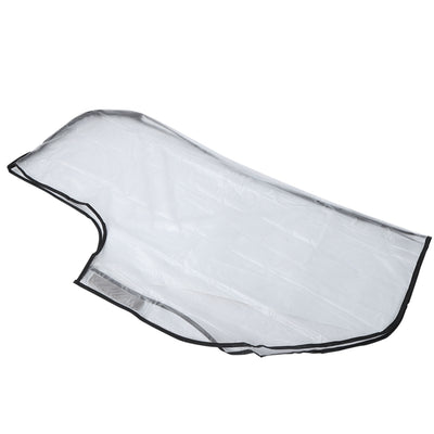Transparent Golf Bag Rain Hood – Waterproof Protective Cover for Trolley Bags